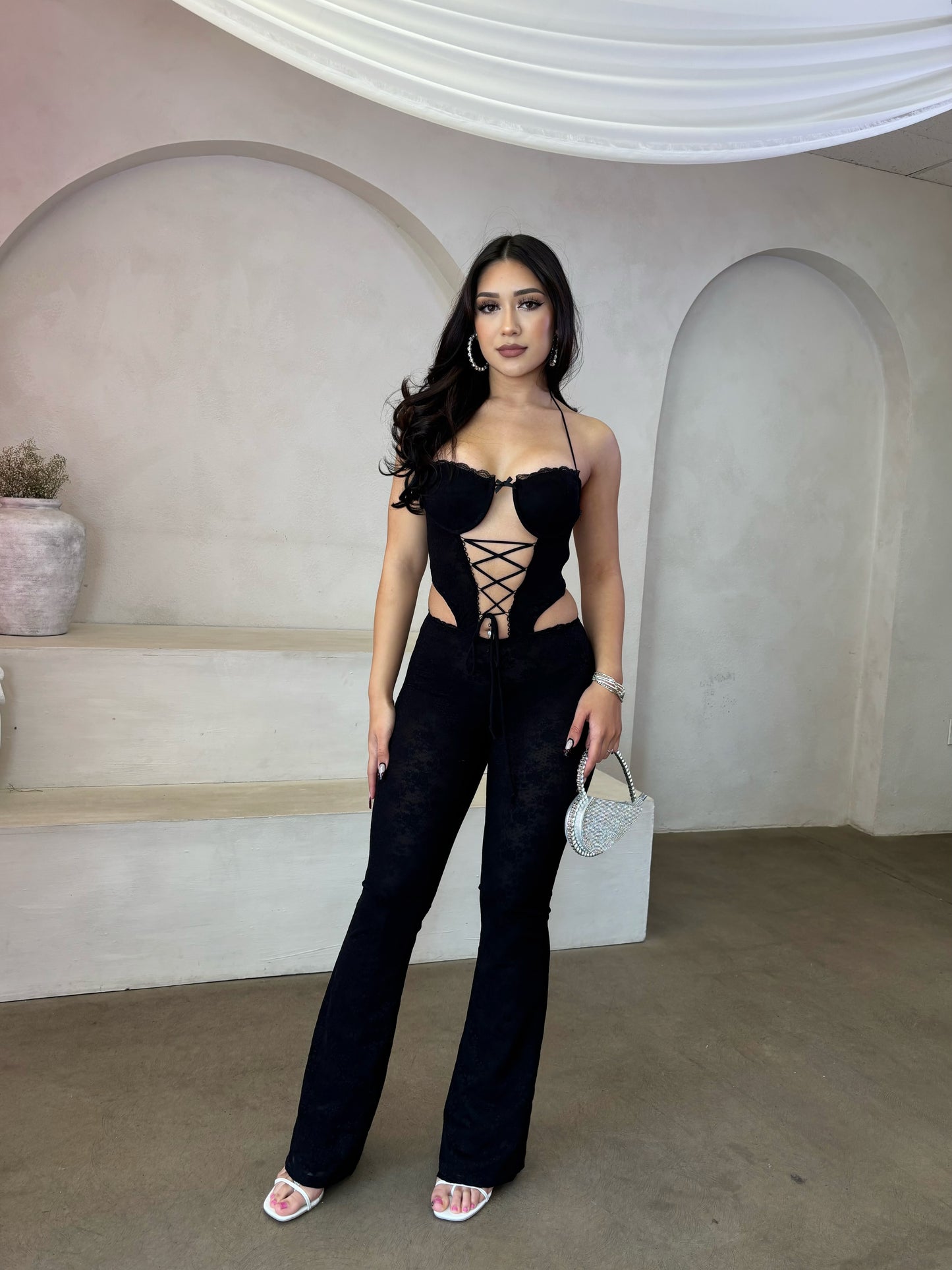 Megan Jumpsuit (Black)